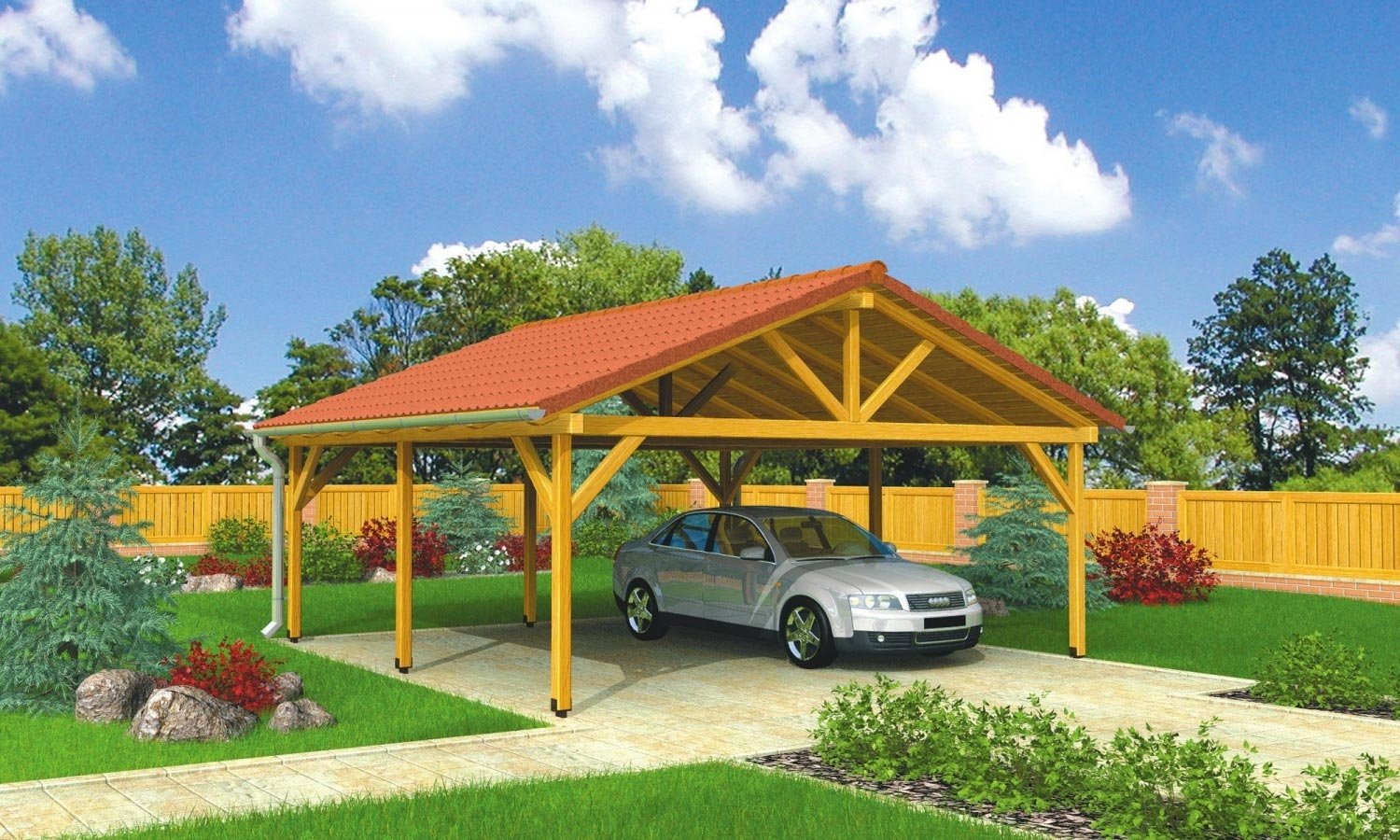 SHELTER 2 - Carport project for two cars