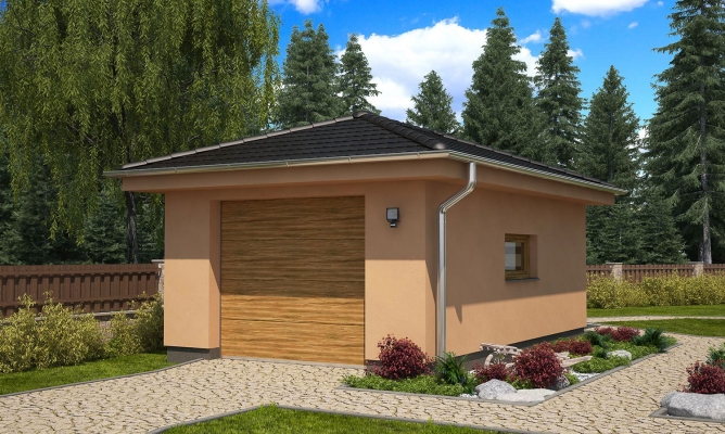 House plan GARÁŽ 3